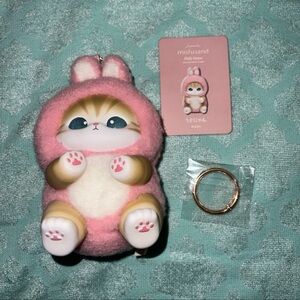 Mofusand Plush Keychain Kiramekko Fluffy Kittens